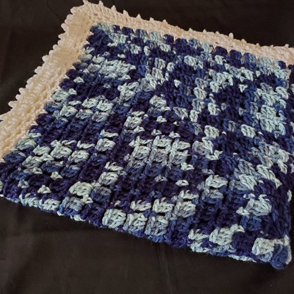 Crochet Shades of Dusk Baby Blanket/New - Picture 4 of 6